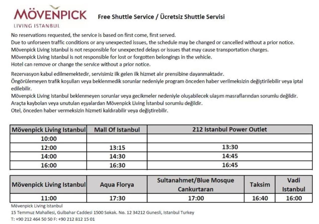 Hotel Movenpick Living West Istambul