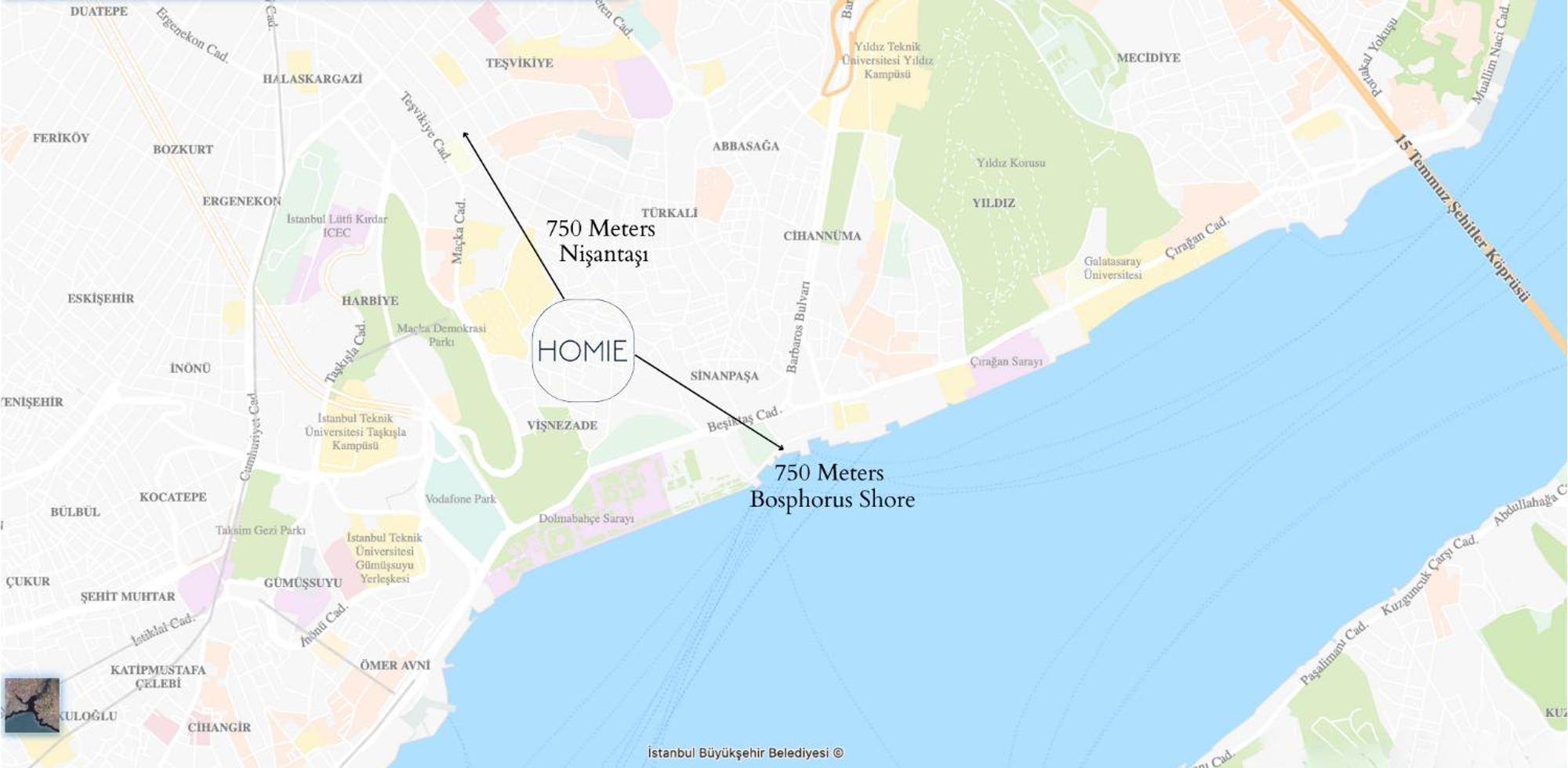 Homie - Luxury In Macka İstanbul