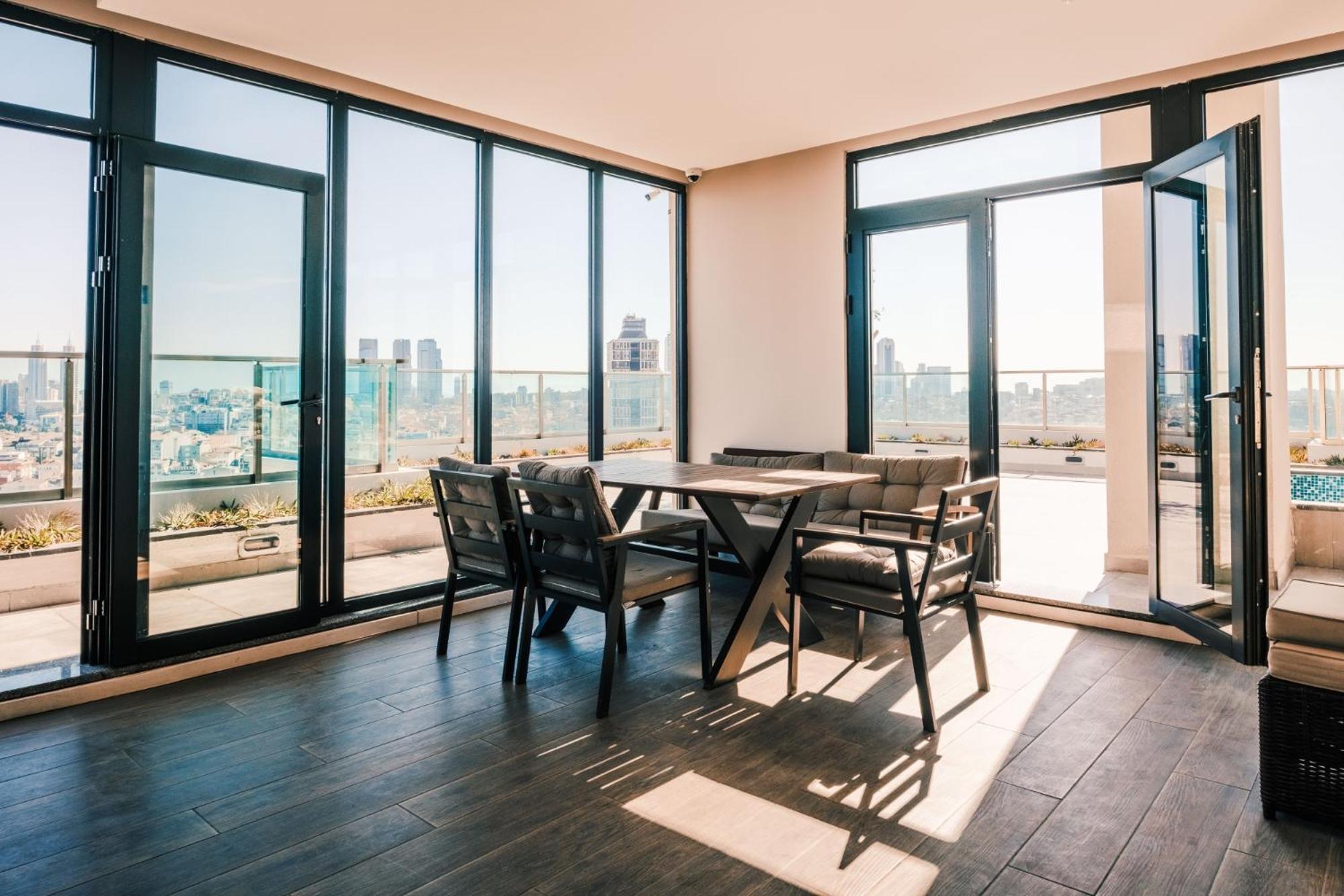 Sleek Flat In Kagithane With Terrace Apartment Istanbul