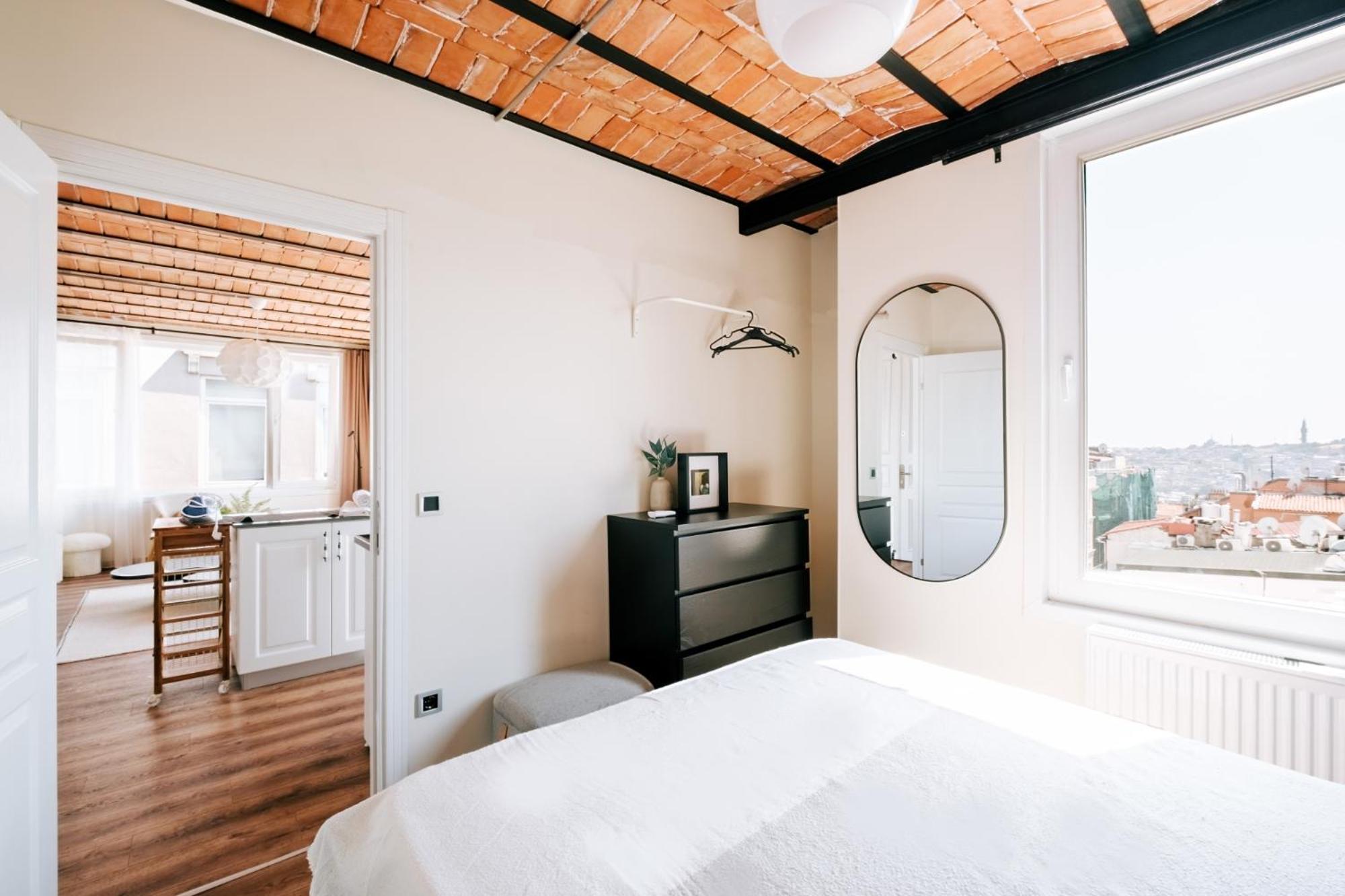 Flat W City View Near Galata Tower In Istiklal Ave Apartment Istanbul