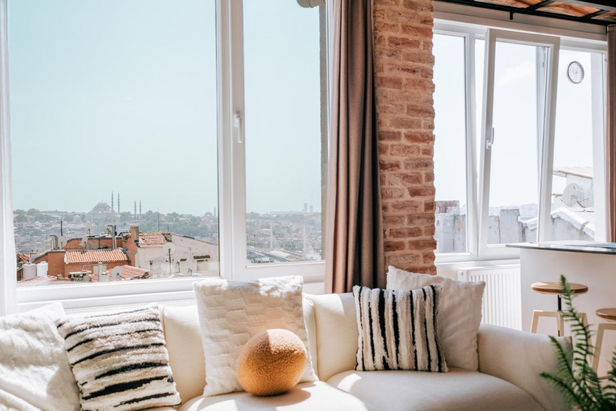 Apartamento Flat W City View Near Galata Tower In Istiklal Ave Istambul