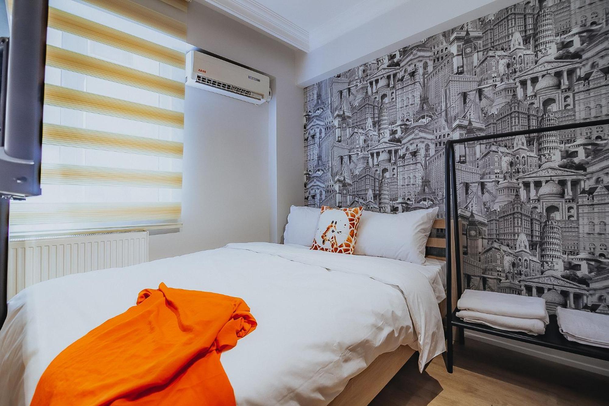 Marcian's Column - Orange And Blue Hotel