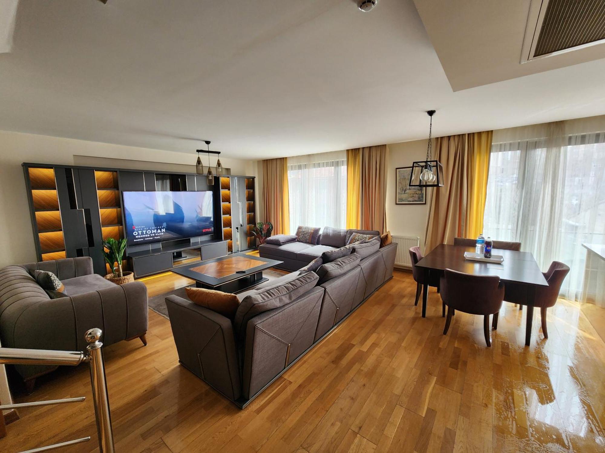 Apartment Taksim Perfect Residence, 3 Bedrooms, 140 M2, Pool Gym Sauna Access