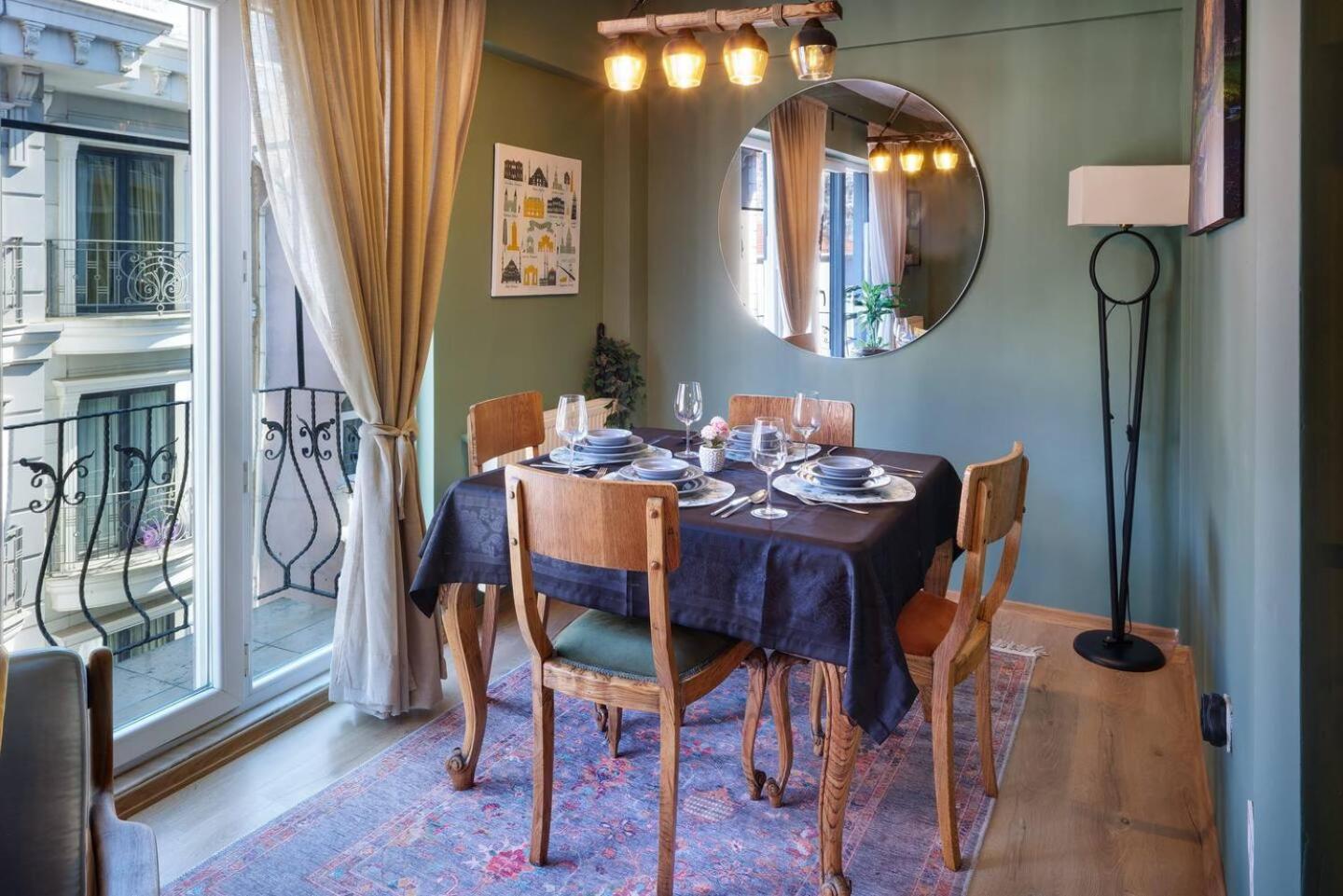 Apartment Cozy Center 1br W Balcony Near Galataport ! *