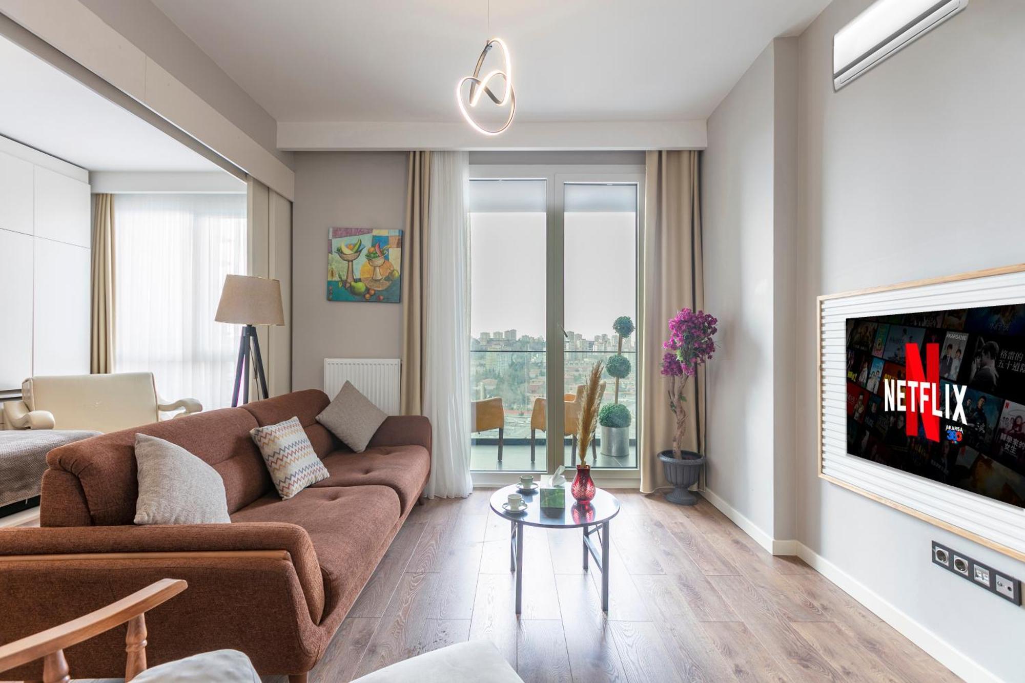 Lux Next To Outlet In High Floor 26 * Istanbul