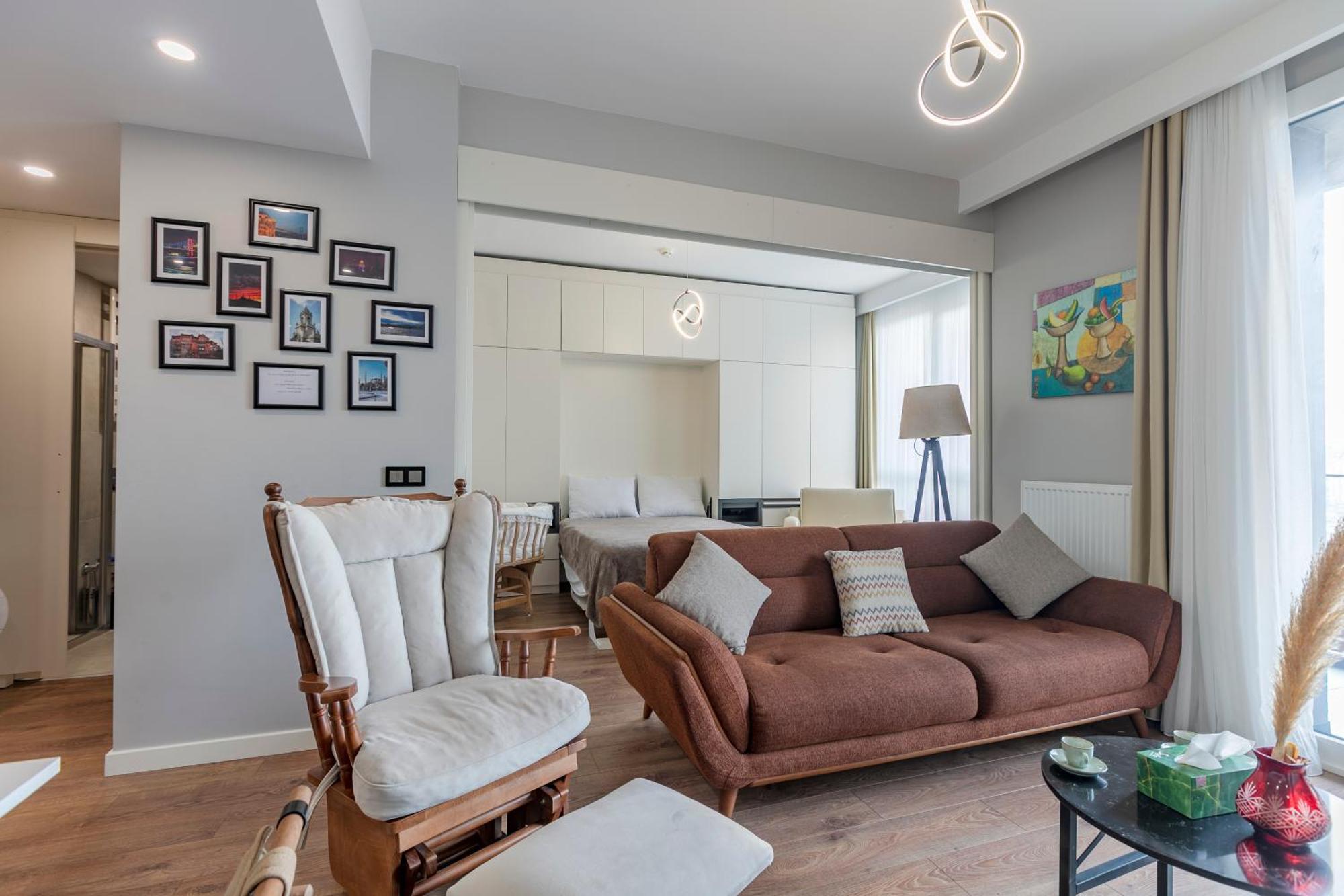 Apartment Lux Next To Outlet In High Floor 26