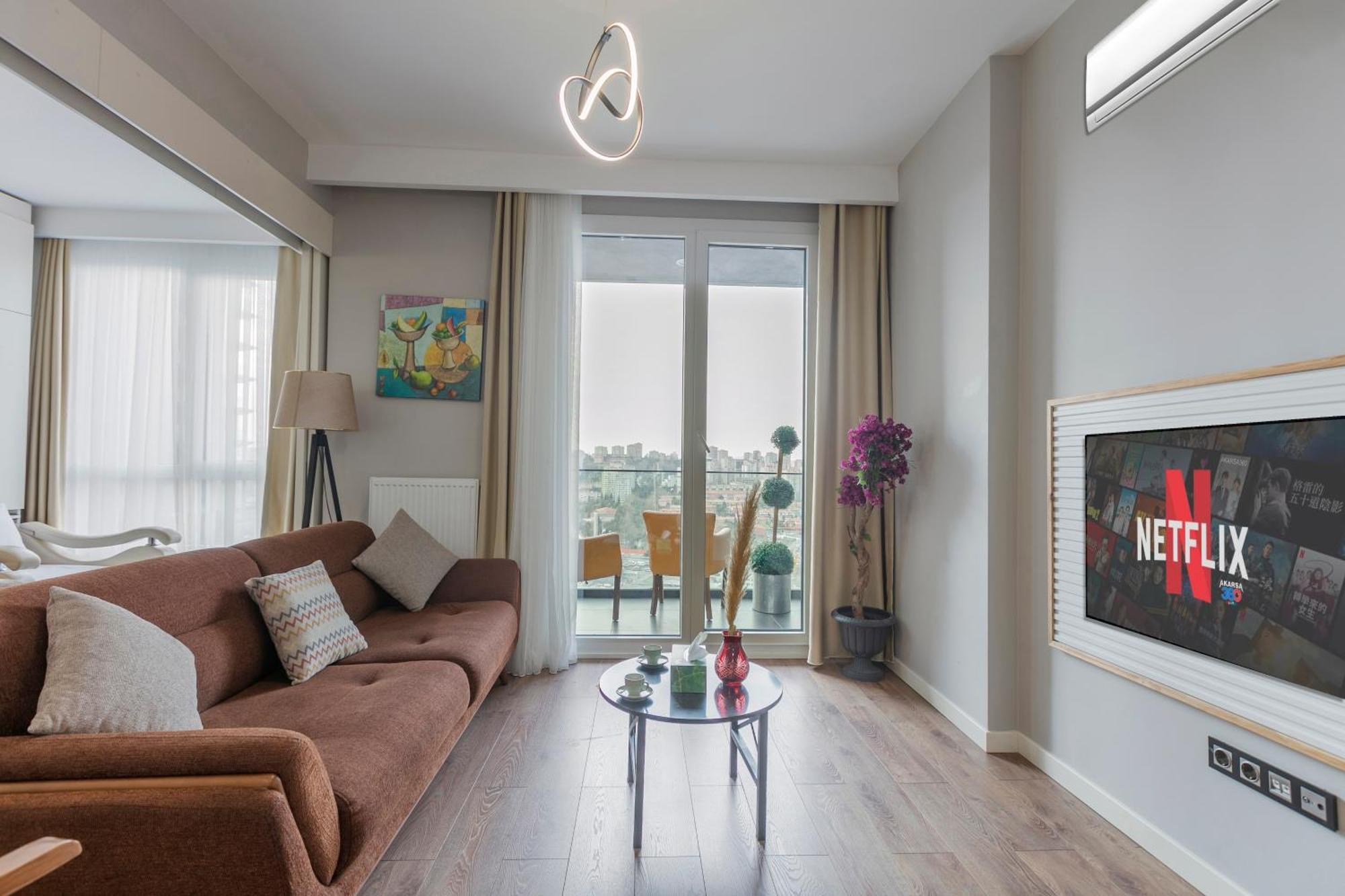 Apartment Lux Next To Outlet In High Floor 26 Istanbul