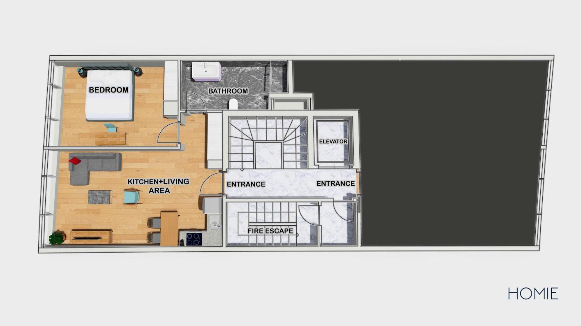 Apartment Homie - Luxury In Macka