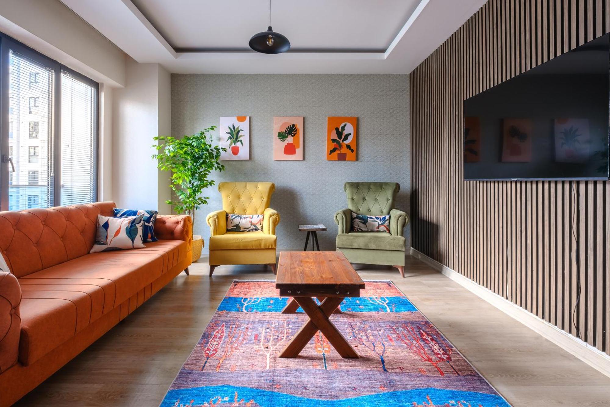 Colorful Flat Near Torium And Beylikduzu Metrobus