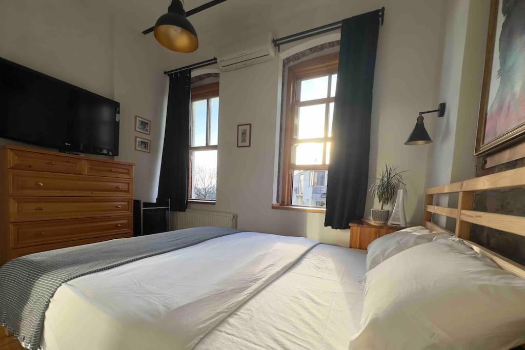 2br, 2ba, 2nd Floor Of Historical Building, Galata Apartment Istanbul