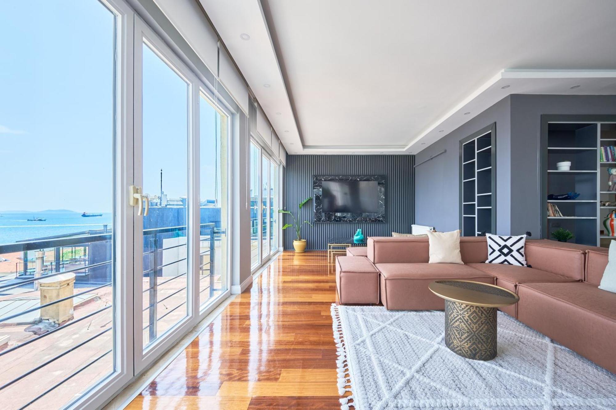 Apartment Modern Duplex Bosphorus View With Teracce Istanbul