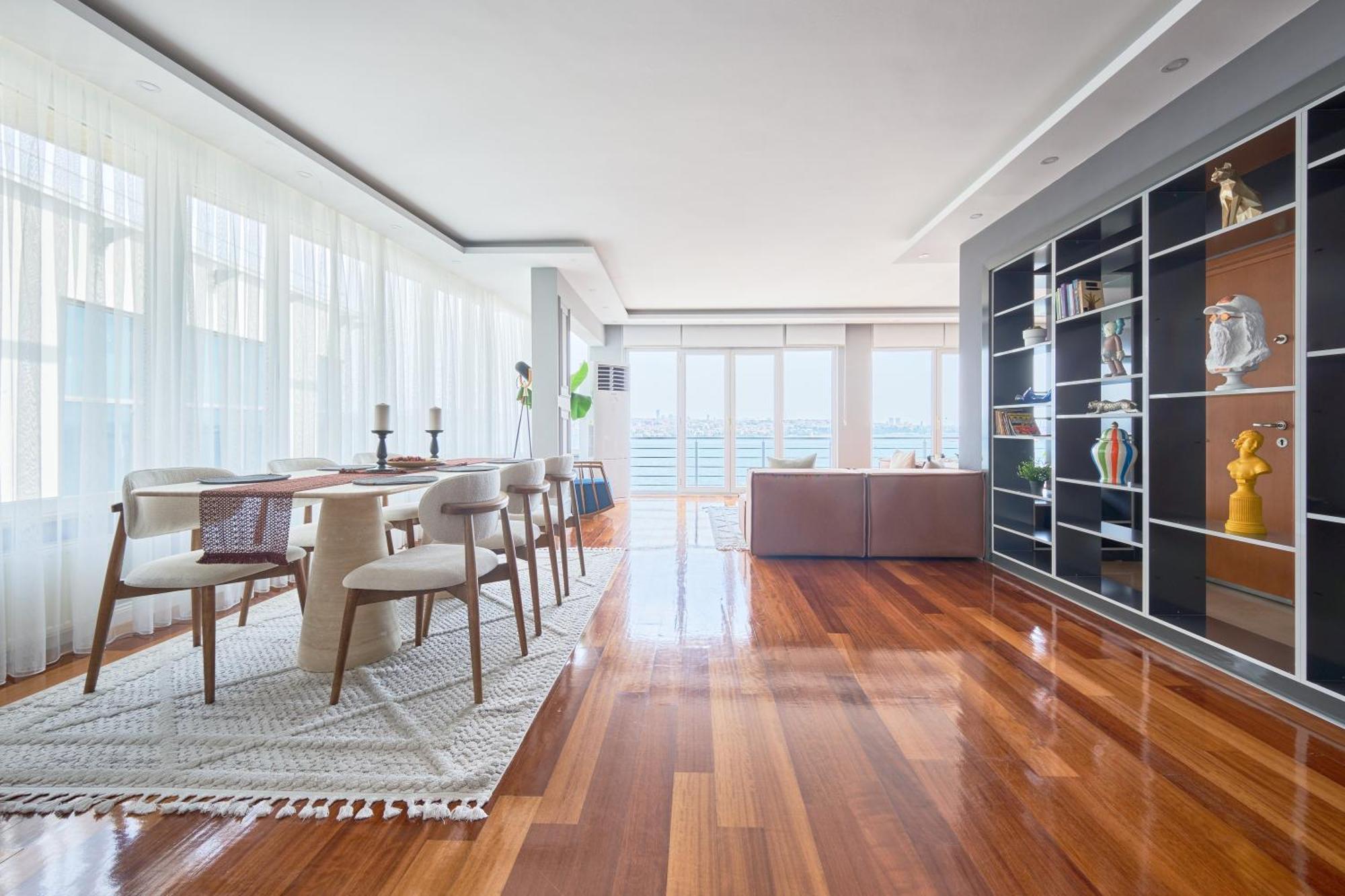 Apartment Modern Duplex Bosphorus View With Teracce *