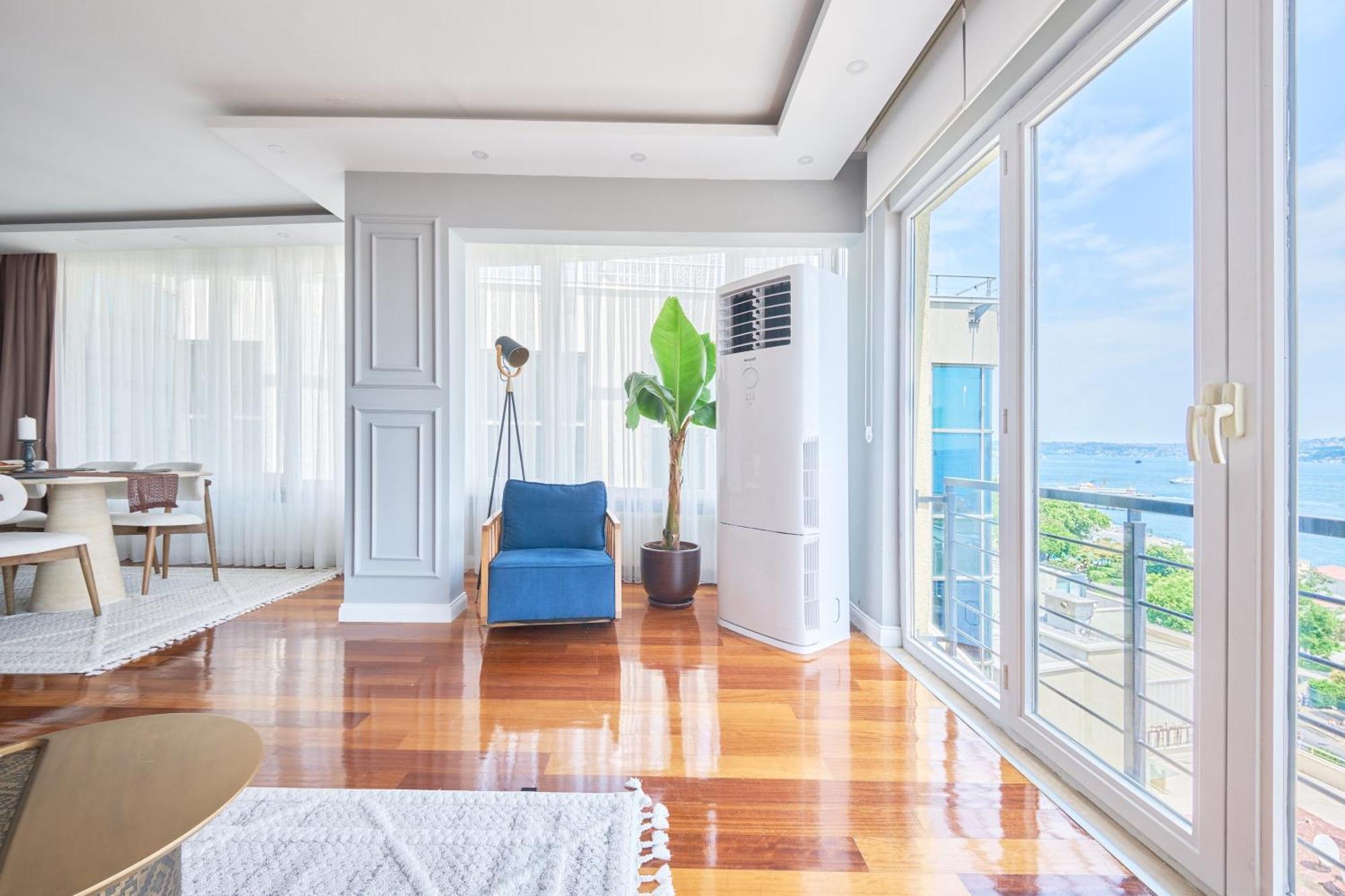 Apartment Modern Duplex Bosphorus View With Teracce *