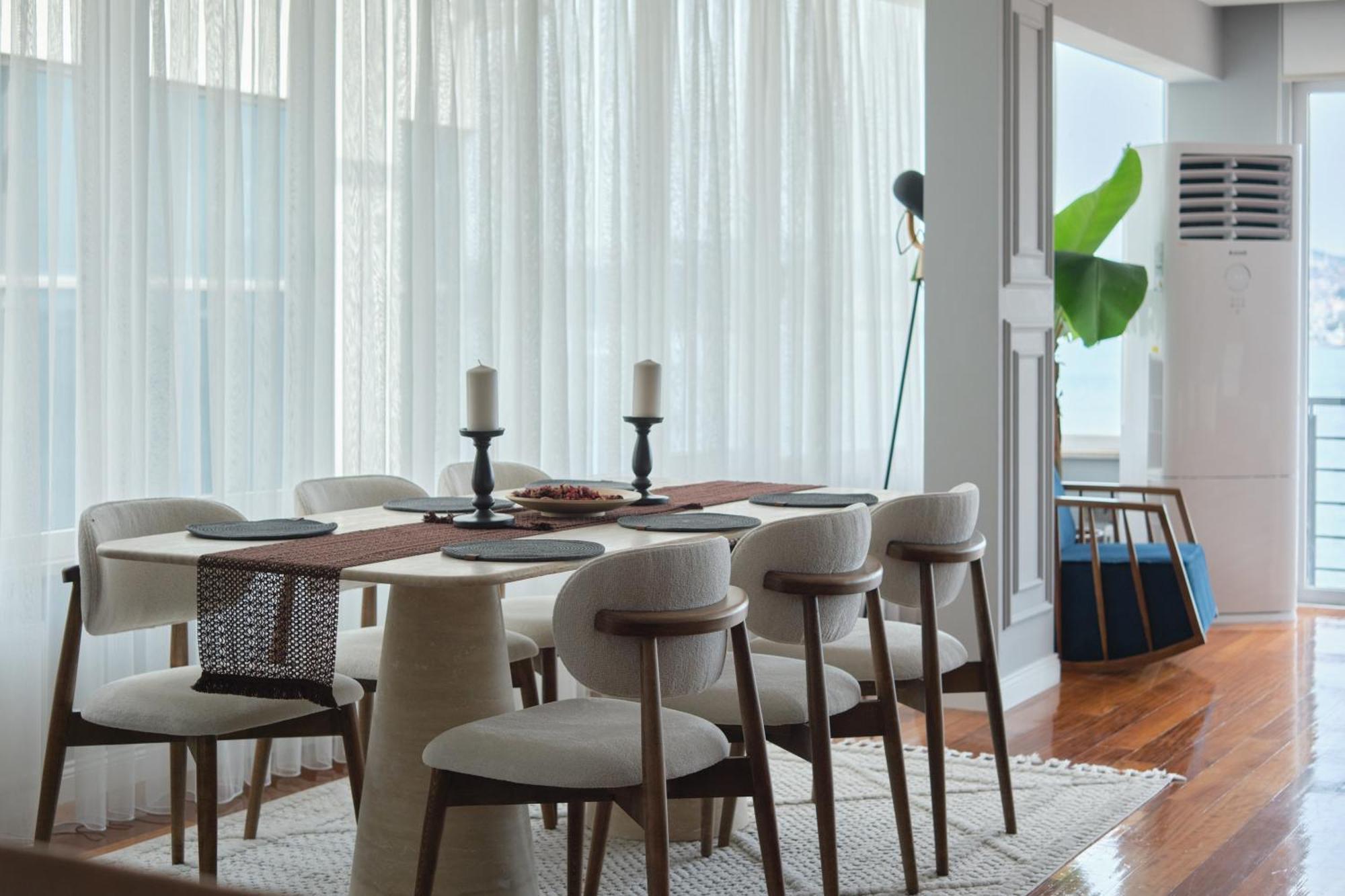 Modern Duplex Bosphorus View With Teracce Apartment Istanbul