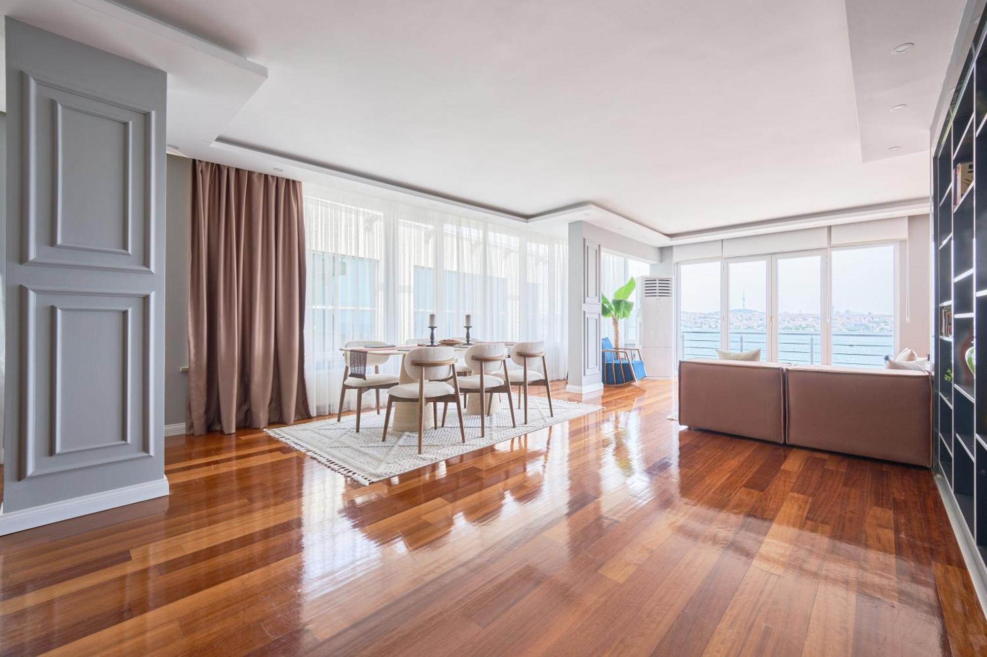 Modern Duplex Bosphorus View With Teracce *