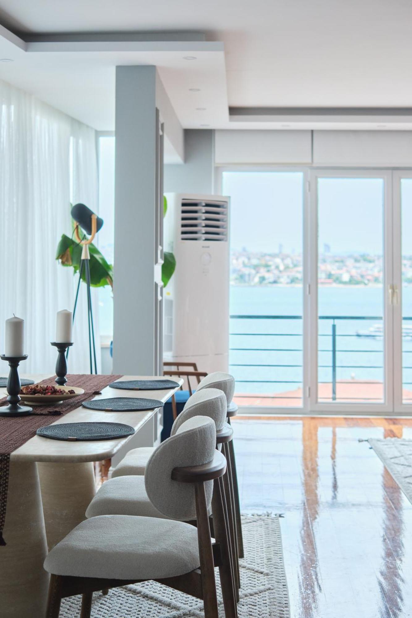 Apartment Modern Duplex Bosphorus View With Teracce *
