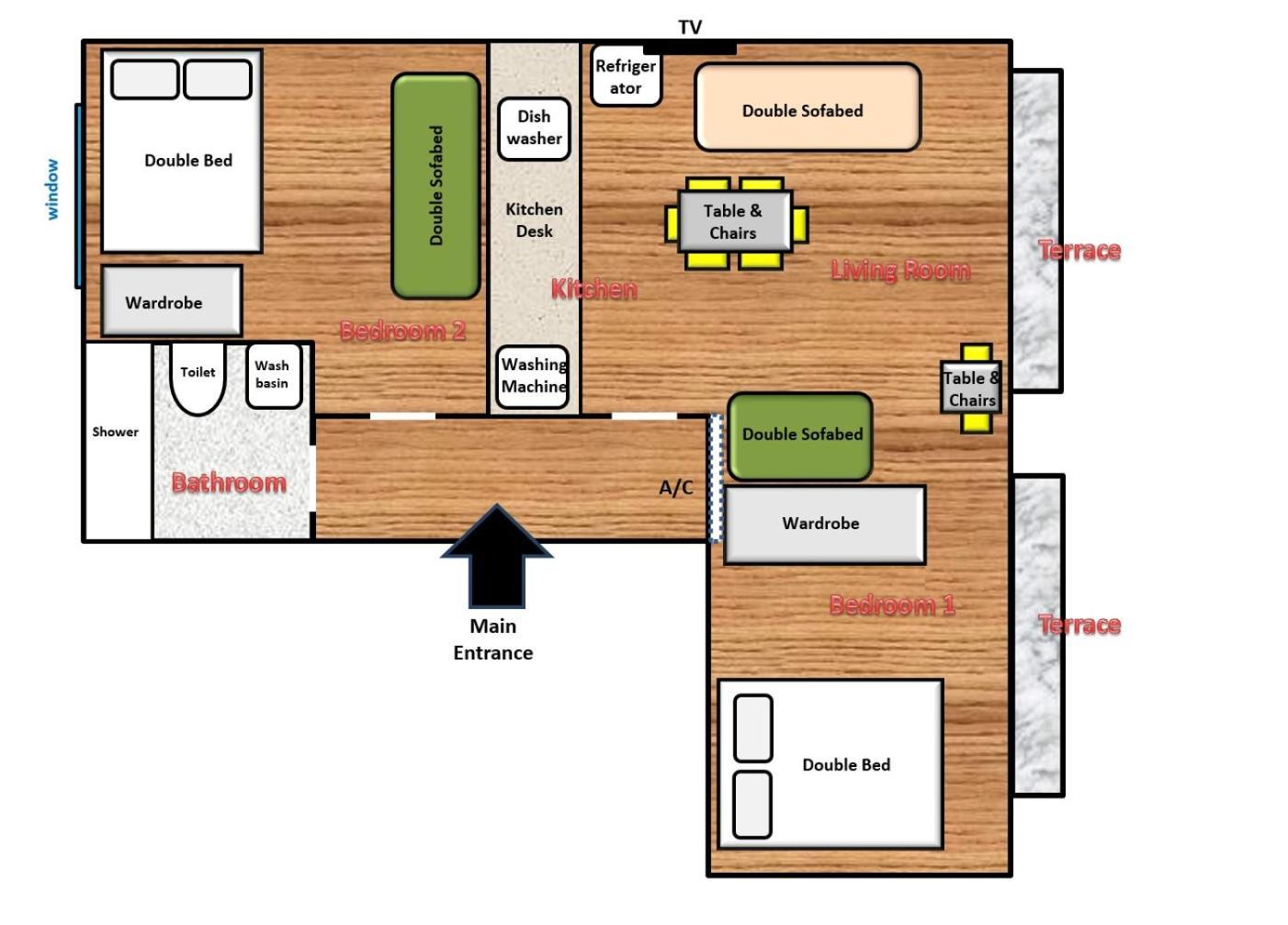 Istanberry - Paradise Two Bedroom Aparthotel Istanbul