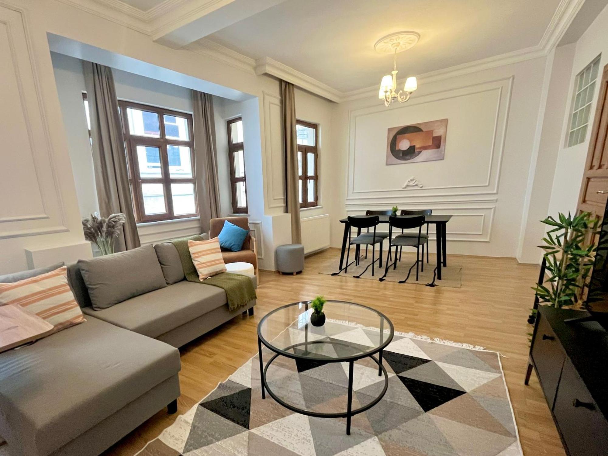 W/ New Furnitures Next To Istiklal Street And Taksim Square *