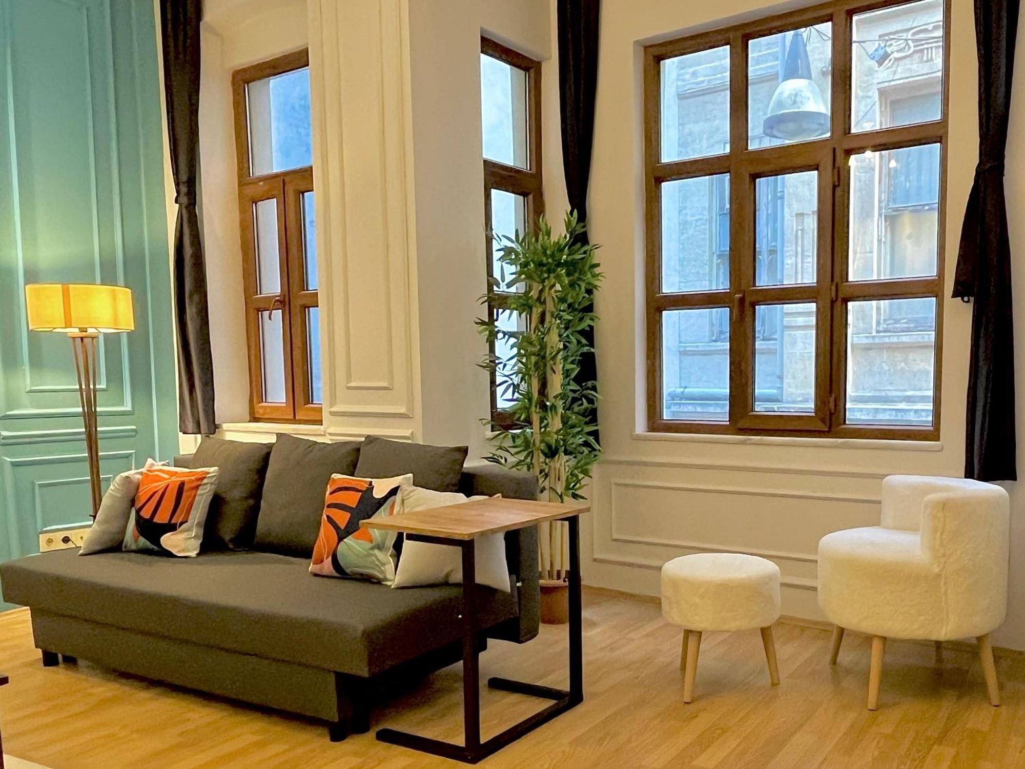 W/ New Furnitures Next To Istiklal Street And Taksim Square Istanbul