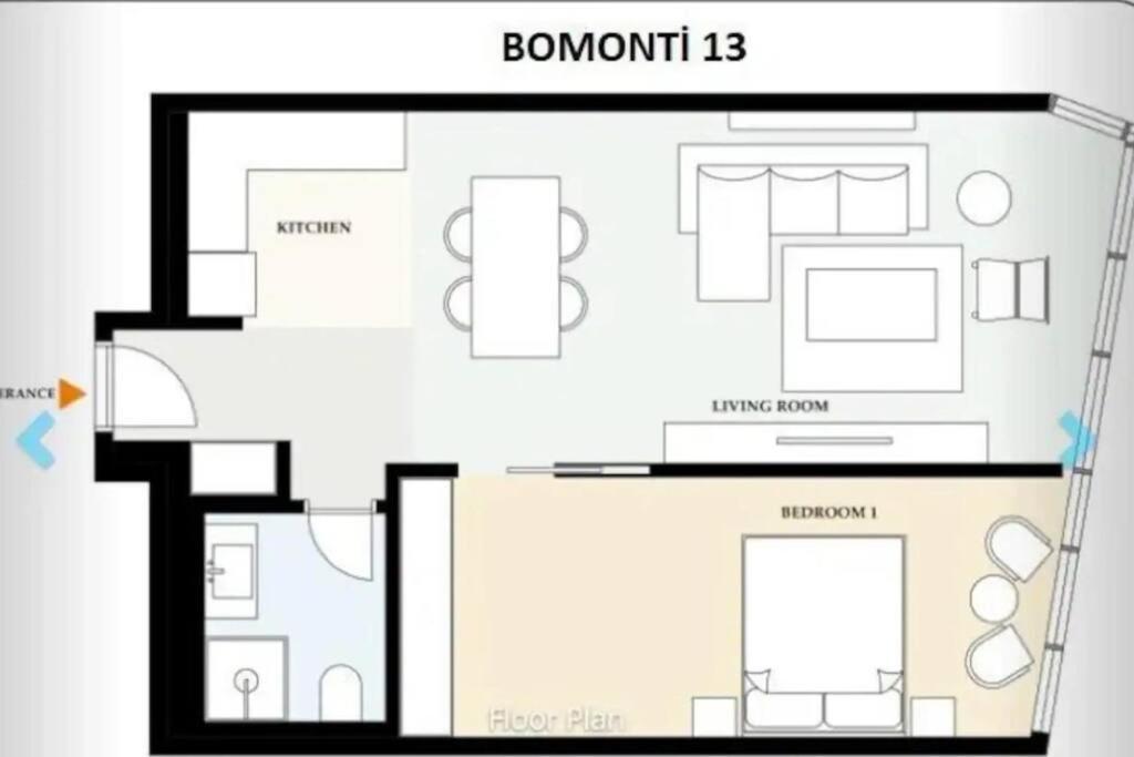Apartment Stylish In Heart Of Sisli Floor 40 Istanbul
