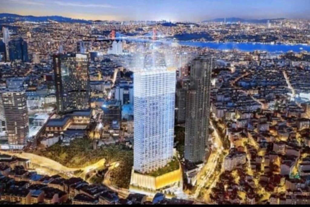 Elegant 2 Bedroom Sinpas Queen Gym Pools Istanbul