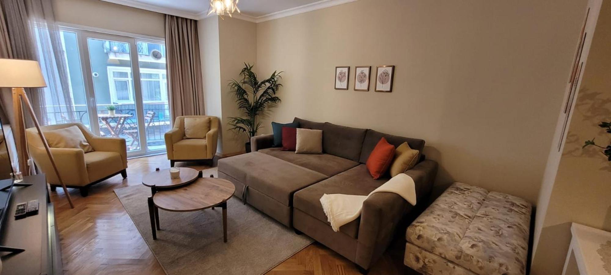 Cukurcuma 2br Stylish Interior Apartment Istanbul