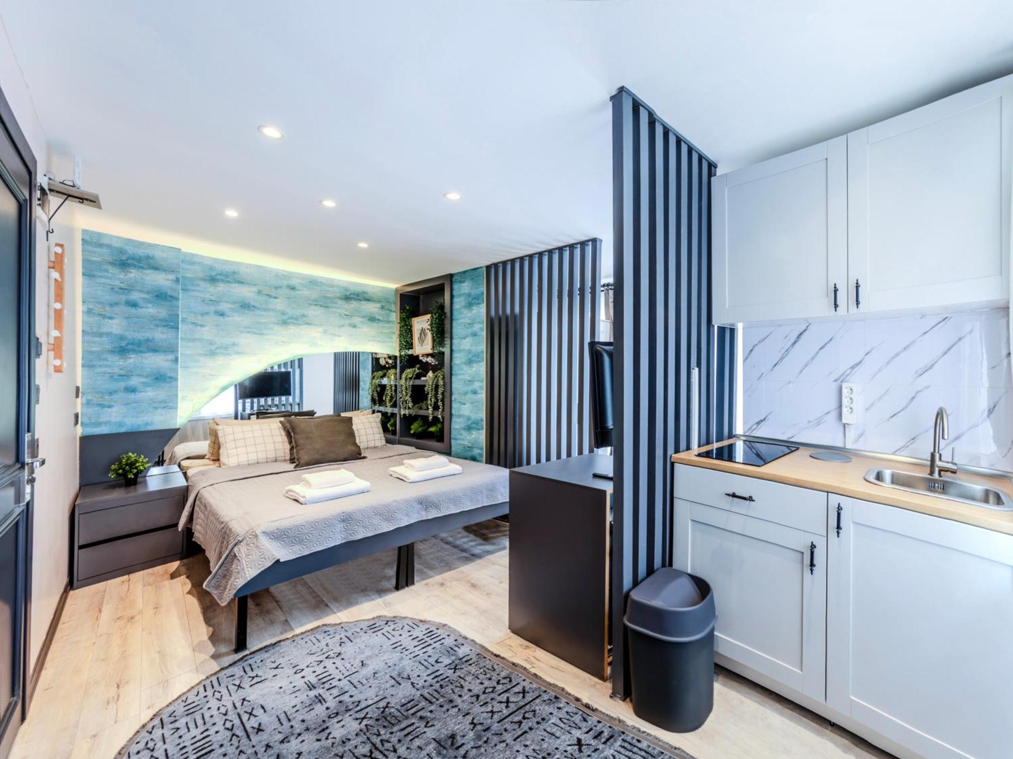 Apartment Equipment Modernist Design - In The Bosphorus - Galataport - Taksim Istanbul