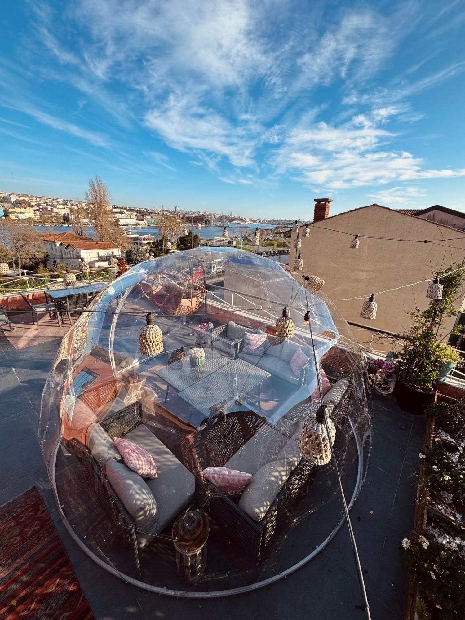 Tatil Evi Waterfront By The Tram - Private Terrace With Dome & Golden Horn View In Fatih İstanbul