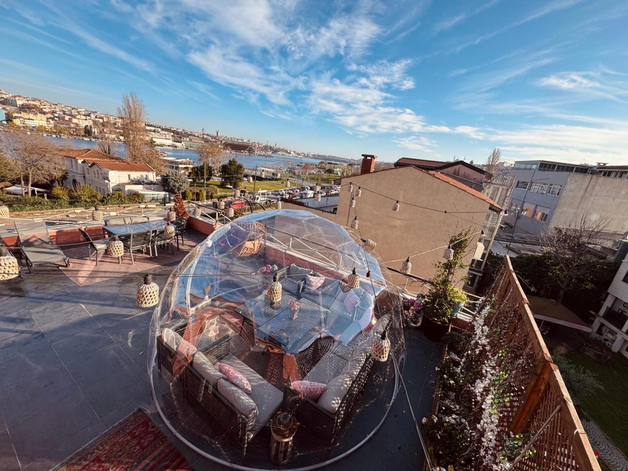 Tatil Evi Waterfront By The Tram - Private Terrace With Dome & Golden Horn View In Fatih İstanbul