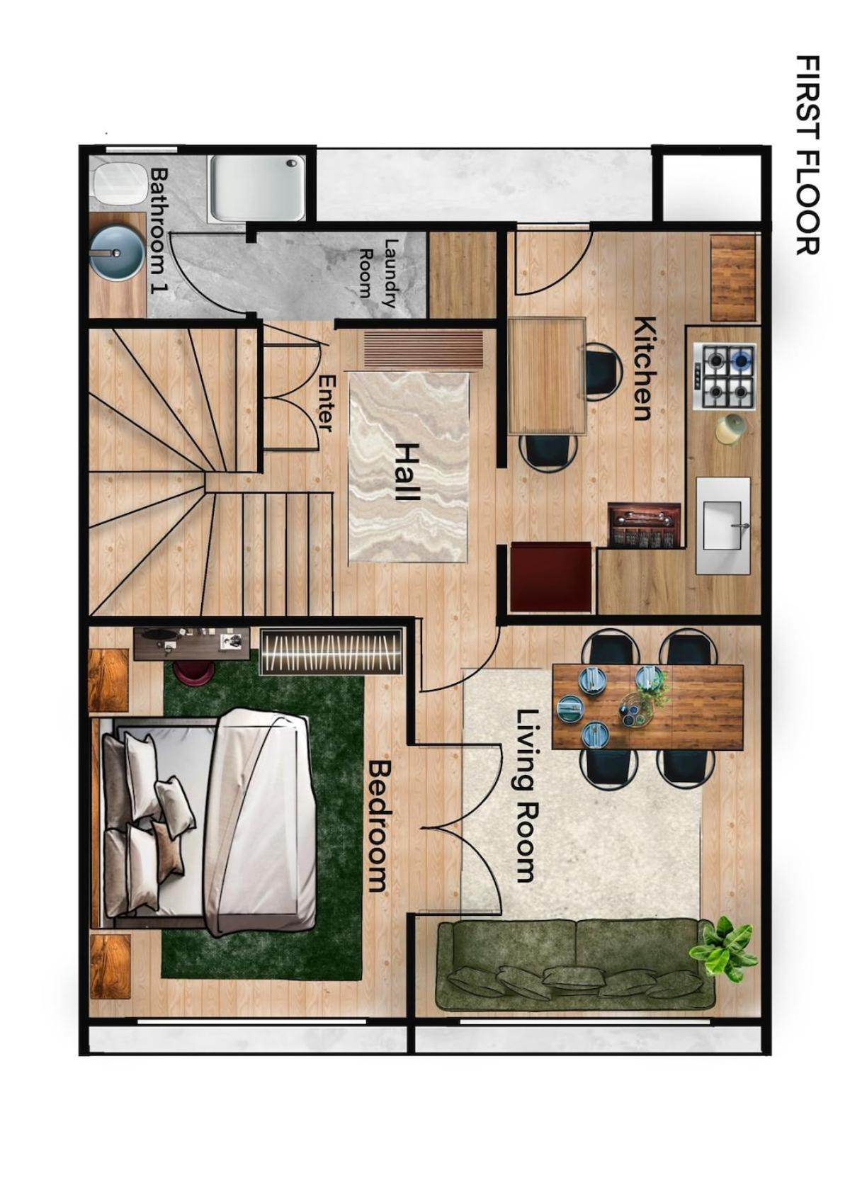 Old Town Loft In Balat Istanbul