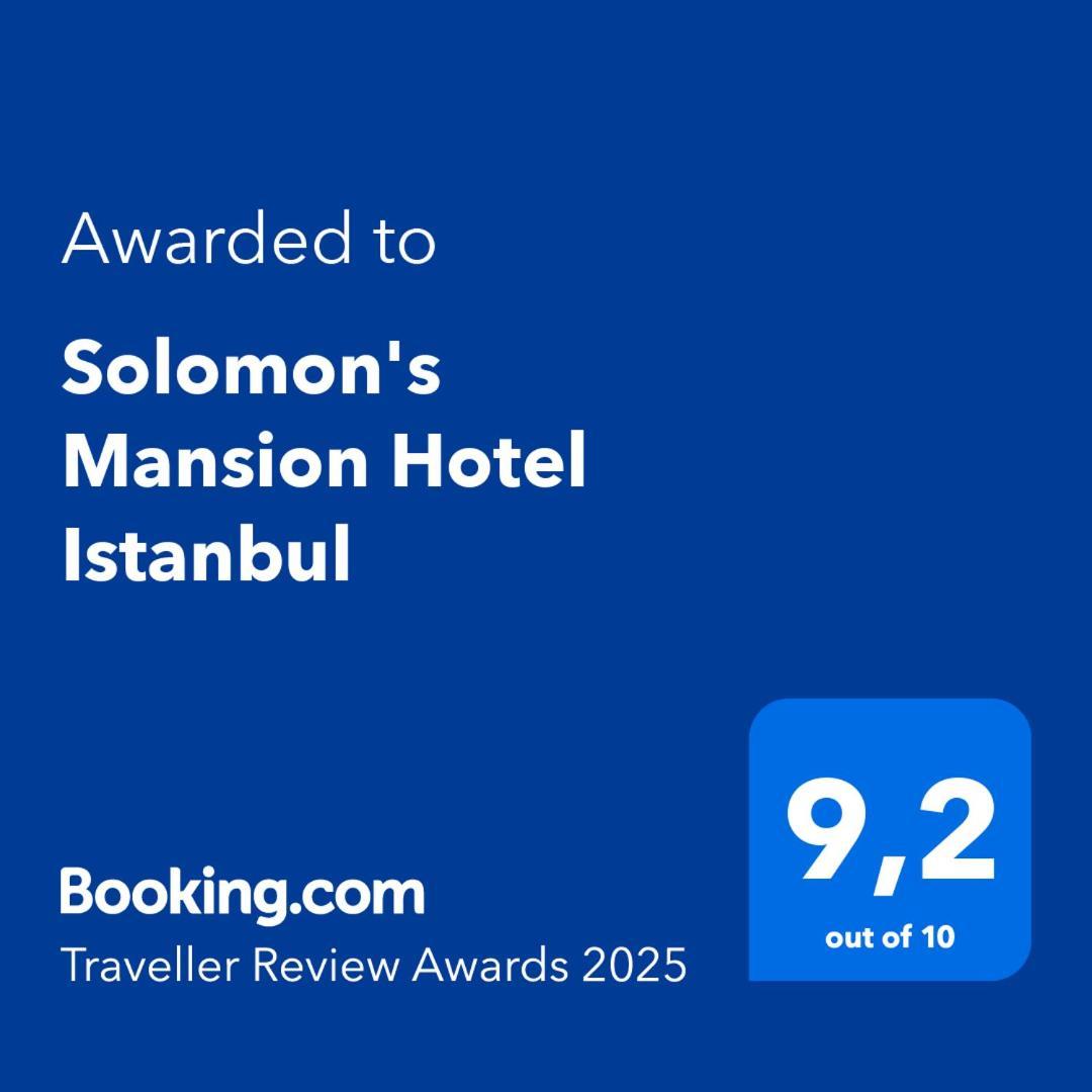 Solomon's Mansion * Istanbul
