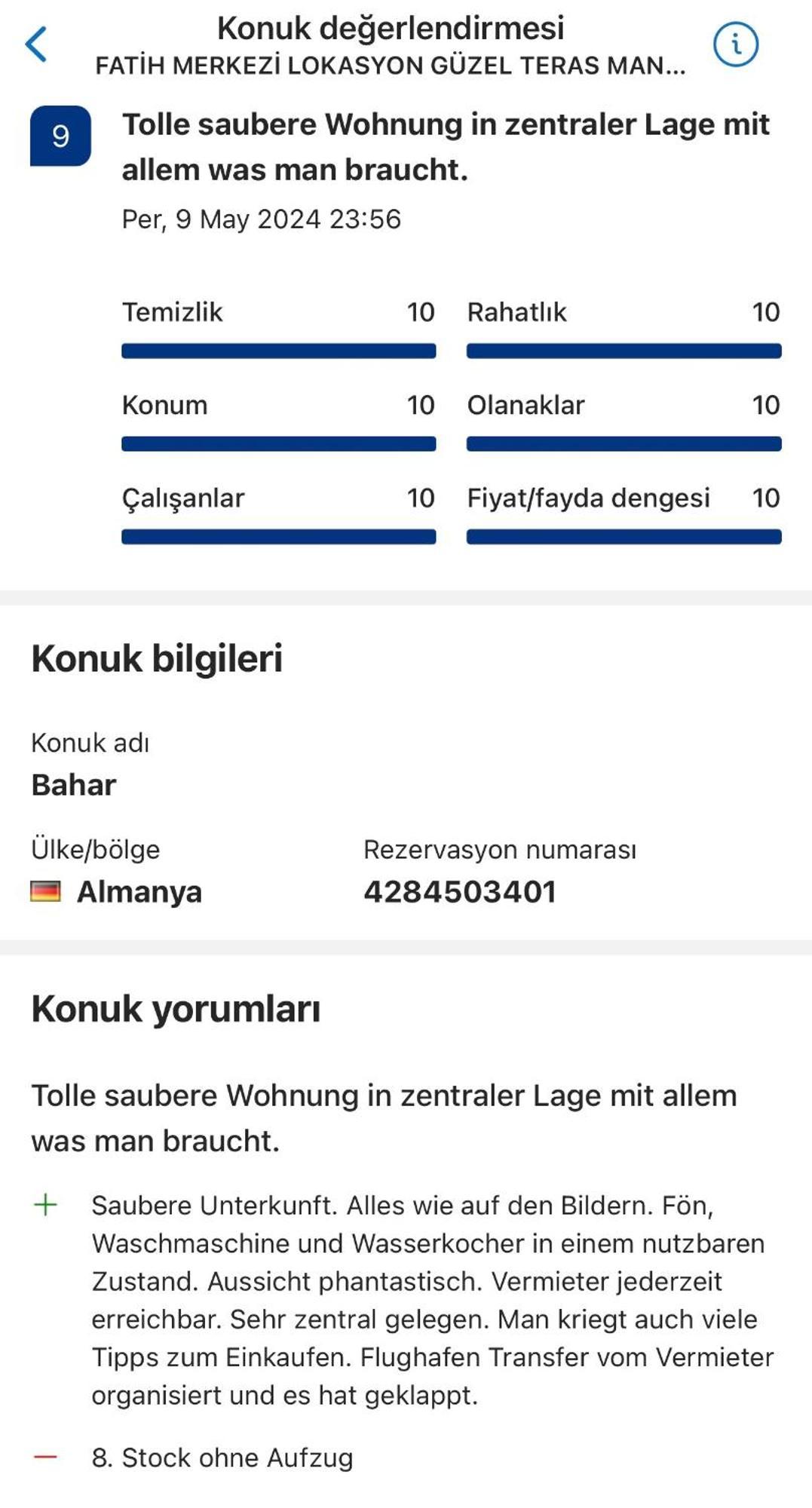 Apartment Fatih Merkezi Lokasyon Guezel Teras Manzarali