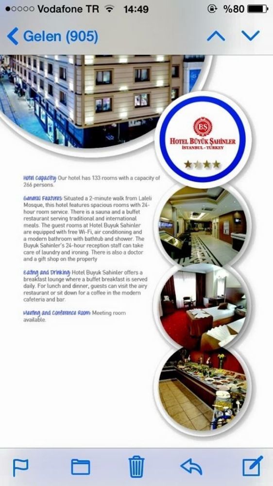 Buyuk Sahinler Istanbul