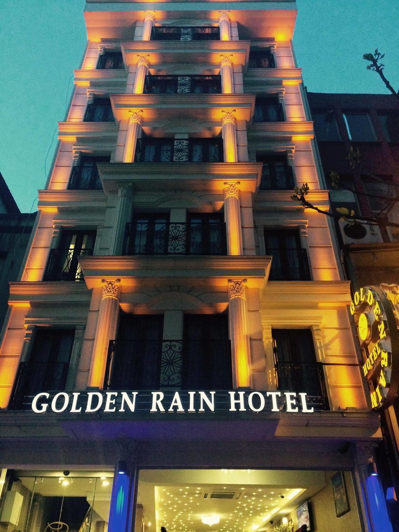 Golden Rain Old Istanbul