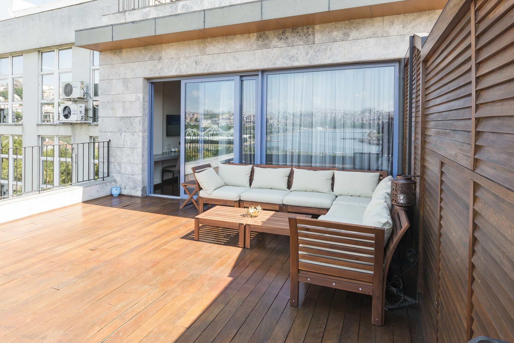 Terrace Golden Horn Istanbul