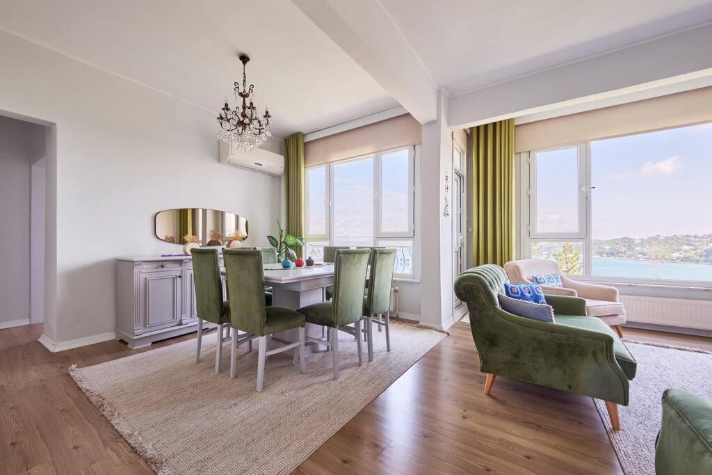Apartment Luxury With Bosphorus View In Sariyer! *