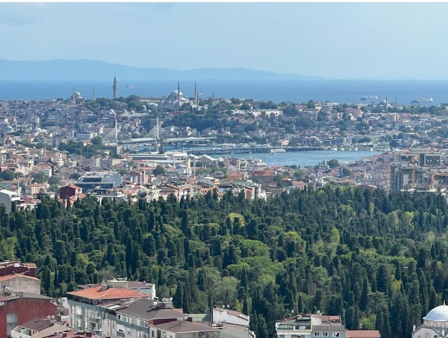 Live Lavishly Balcony 30 Floor Apartment Istanbul