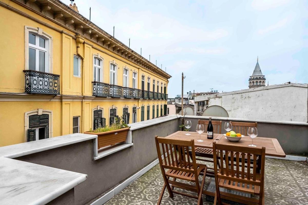 Terrace With Tower View Istanbul