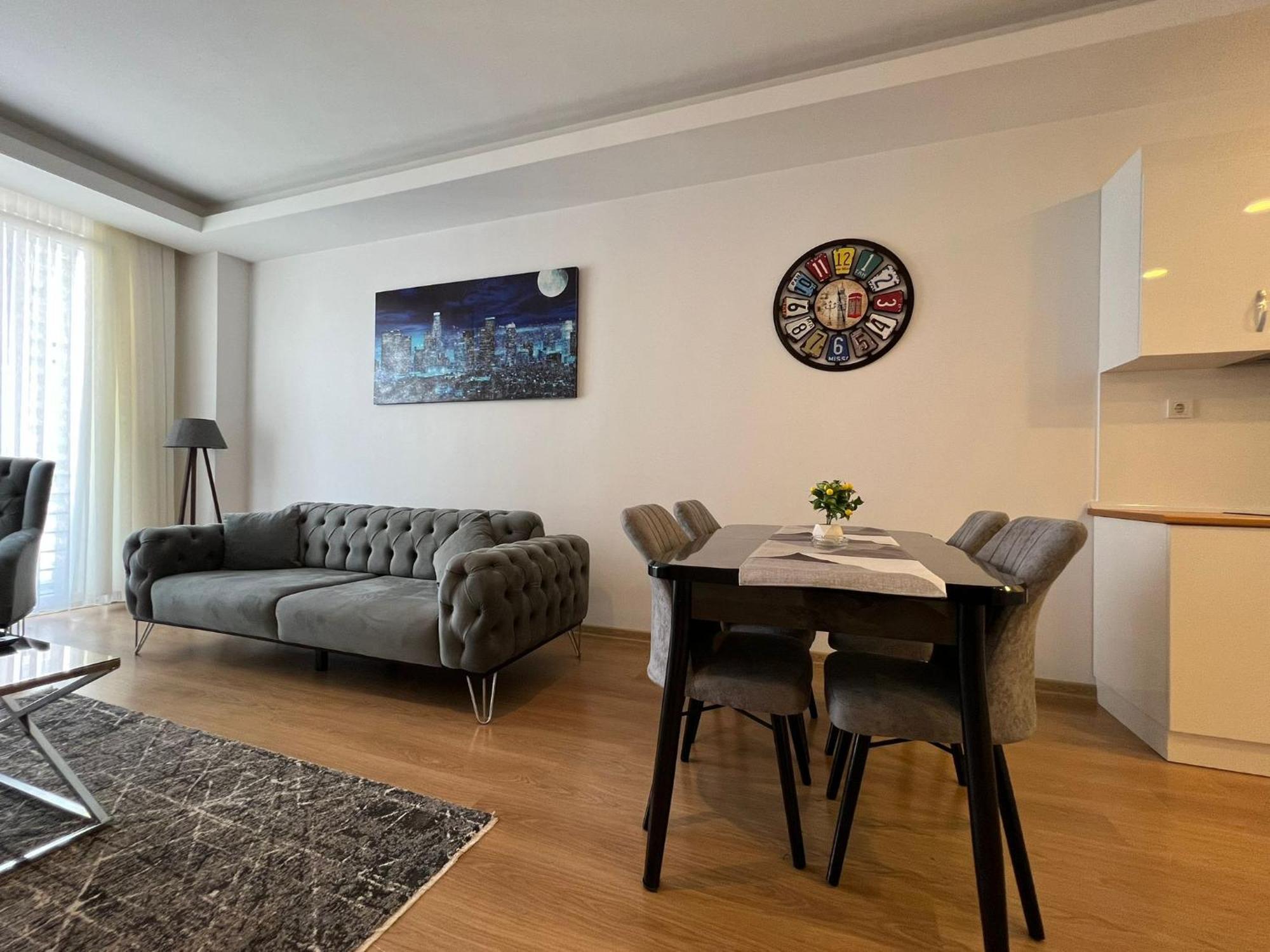 Cozy 1 1 Living Apartamento Istambul