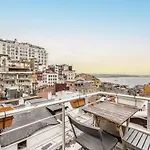 Sleek Flat With Excellent View In Cihangir