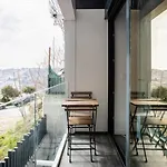 Cute Cozy Modern Studio W Views Balcony! #377
