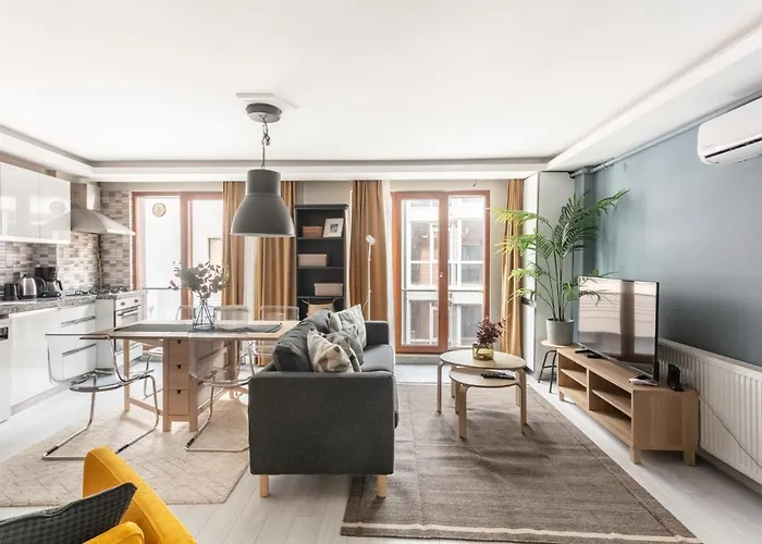 Distinguished Flat 650 M To Galata Tower