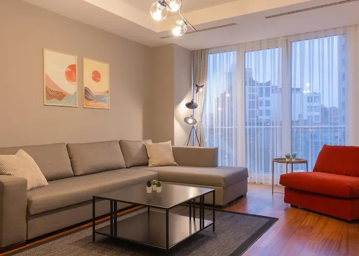 Cozy Calm 2 Bedroom Apartment In Luxury Residence, Maslak Sariyer