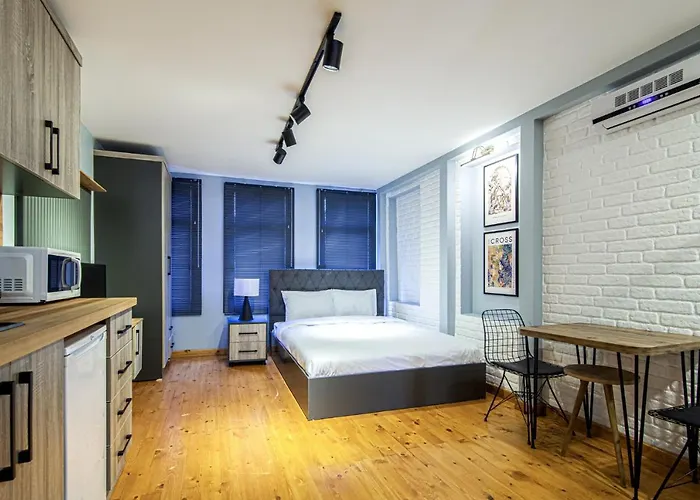 Chic Studio Flat Close To Kennedy Avenue In Fatih