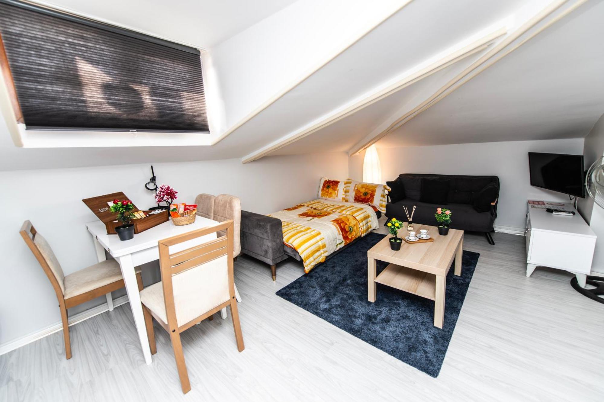 Homestay Dach Wochnung Mit Terrasse Istanbul