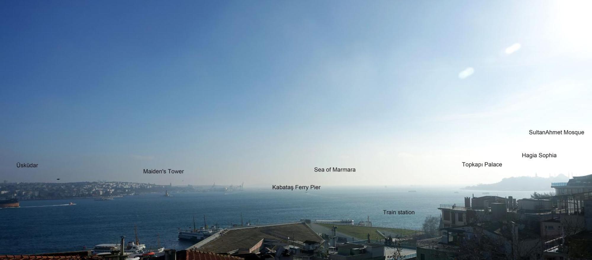Bosphorus View-airport Shutle-high Speed Wifi-private Parking Istanbul