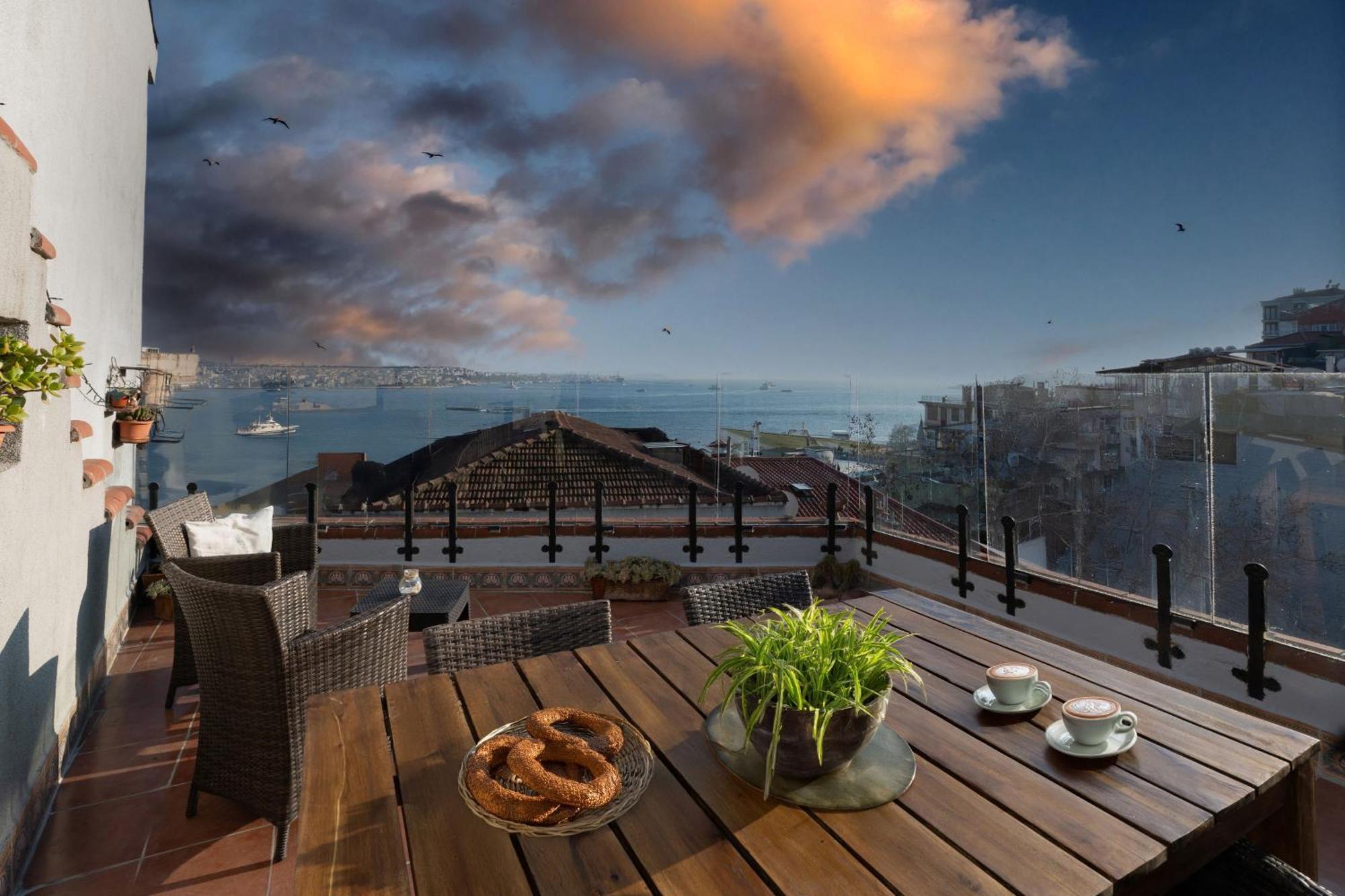 Apartment Bosphorus View-airport Shutle-high Speed Wifi-private Parking